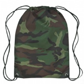 Camouflage Drawstring Backpack