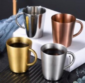 11.5oz stainless steel insulated coffee mug