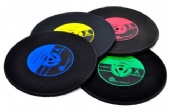 Mini record coaster